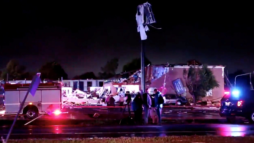 Жертвами торнадо в Оклахоме стали два человека