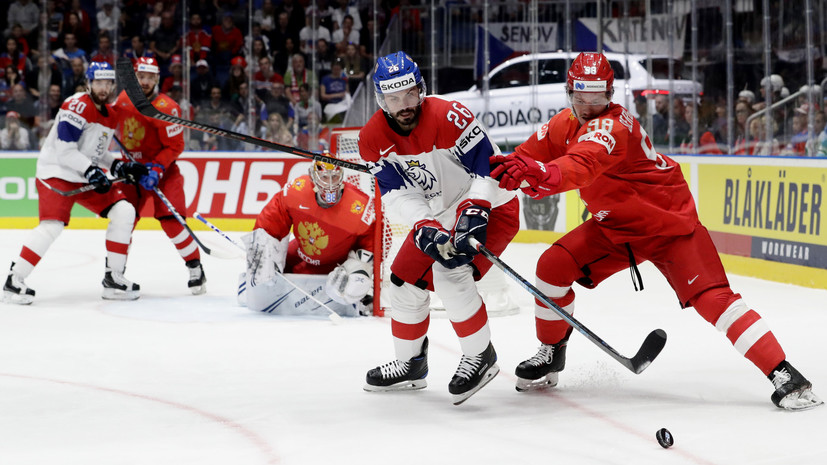 Сборная Чехии сравняла счёт в матче за бронзу ЧМ по хоккею с Россией