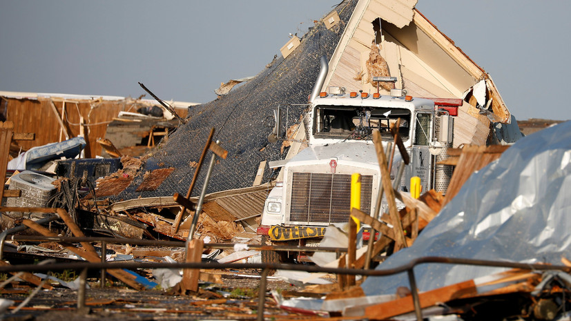В Оклахоме в результате торнадо пострадали 29 человек