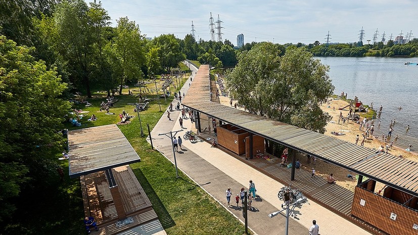 В Москве будет работать 108 зон отдыха у воды этим летом