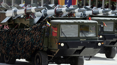 ПВО Венесуэлы на параде в честь Дня независимости страны