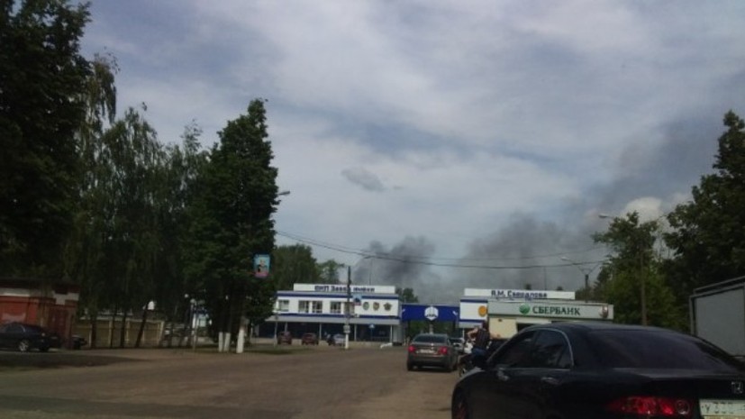 Очевидец рассказал о взрывах на заводе в Дзержинске