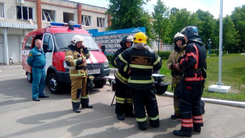 МЧС: в результате ЧП в Дзержинске повреждено пять зданий завода