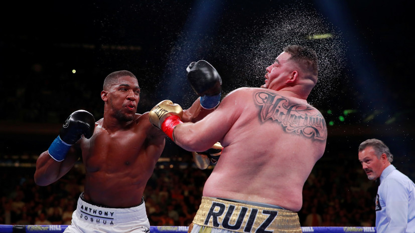 Промоутер рассказал, когда состоится реванш между боксёрами Джошуа и Руисом