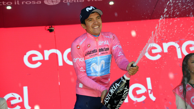 Эквадорец Карапас стал победителем «Джиро д’Италия»