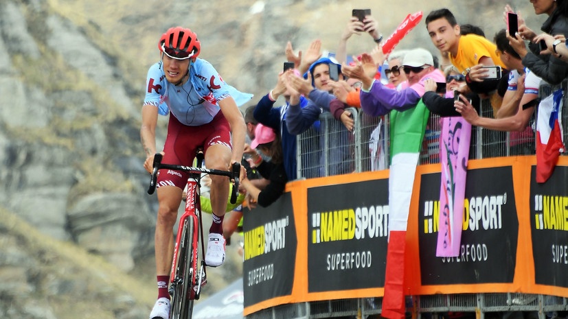 Закарин оценил своё выступление на «Джиро д'Италия»