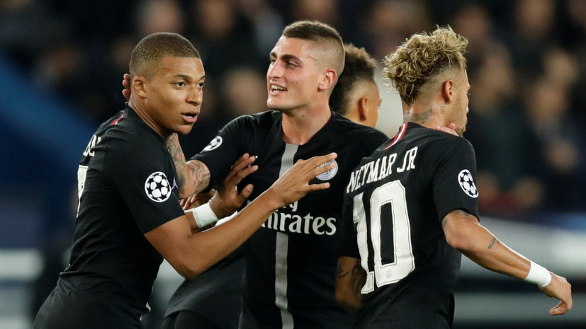 СМИ: Футболисты ПСЖ разделились на два лагеря из-за конфликта Неймара и Мбаппе