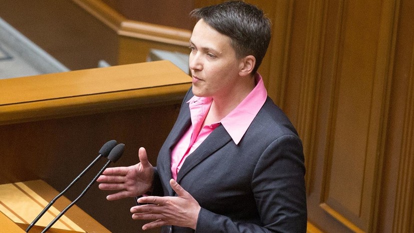 Савченко заявила, что её партия примет участие в выборах в Раду