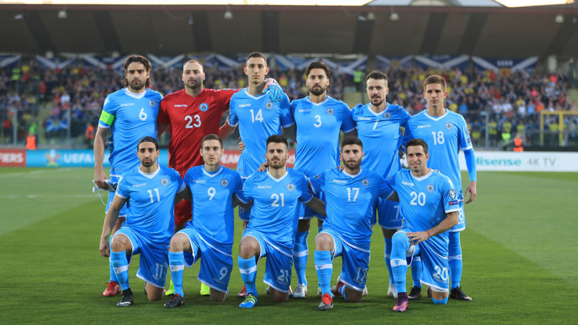 Бармен в составе, одна победа и последнее место в рейтинге ФИФА: что нужно знать о сопернике России из Сан-Марино