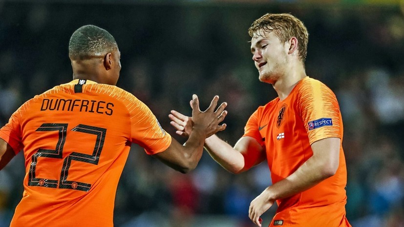 Гол Промеса помог Нидерландам обыграть Англию в полуфинале Лиги наций