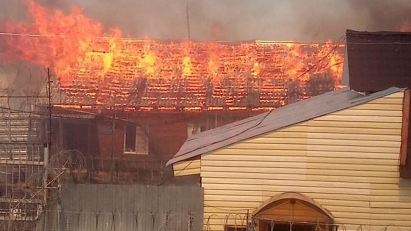 Пожар в колонии на Урале ликвидировали 