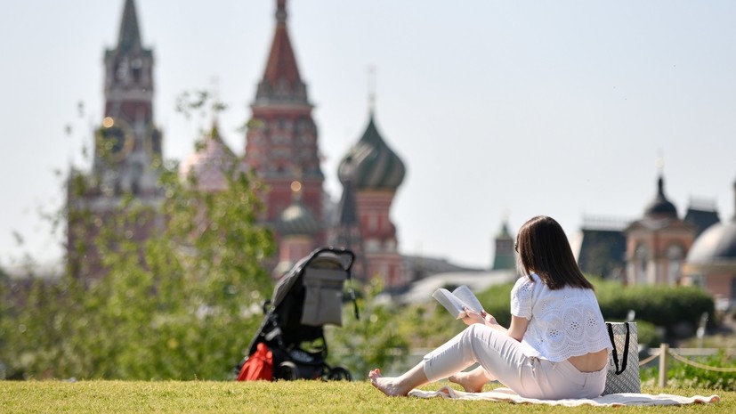 МЧС предупредило о сильной жаре в воскресенье в Москве