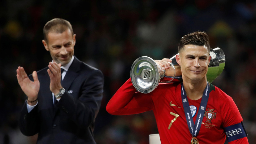 Новый трофей для Роналду: сборная Португалии обыграла Нидерланды в финале Лиги наций