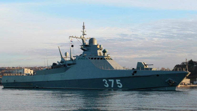 В состав ЧФ принят патрульный корабль «Дмитрий Рогачёв»