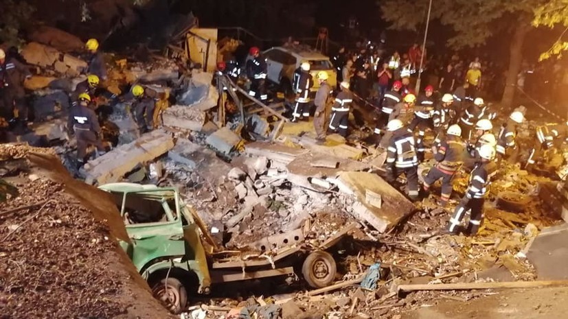 В Киеве завели дело после взрыва в центре города