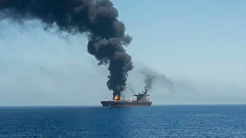 Помпео заявил о наличии разведданных об «атаке Ирана» на танкеры