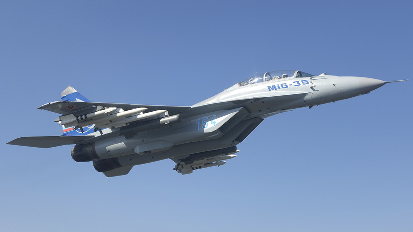 «Приближен к пятому поколению»: на что способен новейший сверхзвуковой российский истребитель МиГ-35
