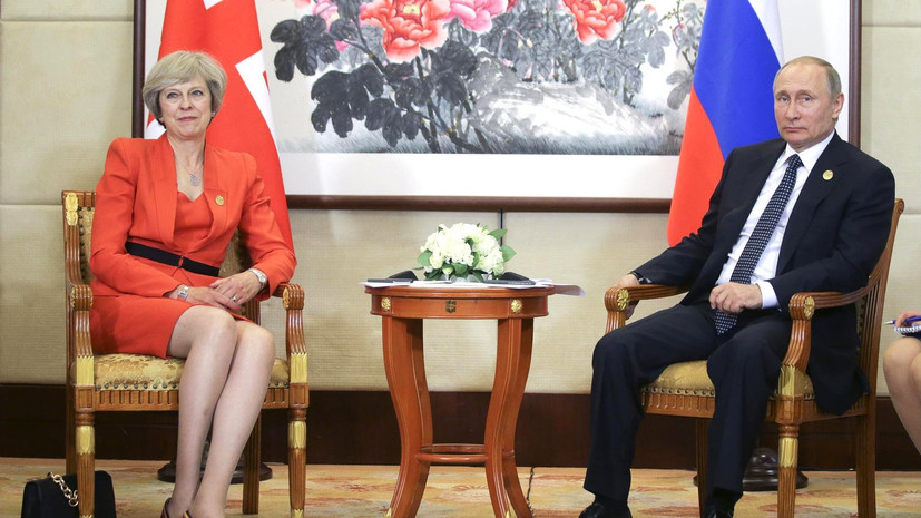 В Лондоне считают преждевременным говорить о встрече Мэй и Путина