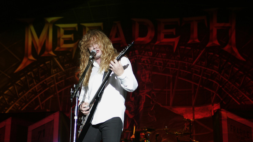 У фронтмена Megadeth Дэйва Мастейна обнаружили рак горла