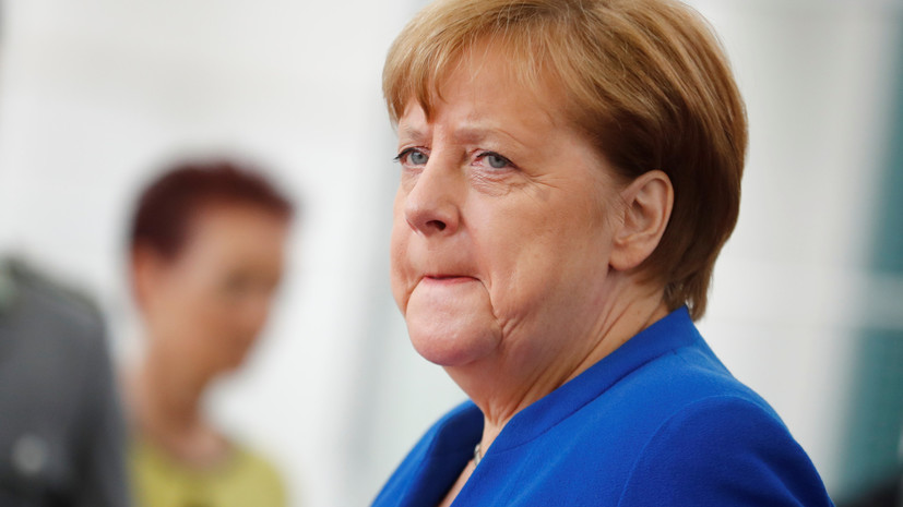 Меркель стало плохо перед переговорами с Зеленским