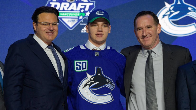 Отец хоккеиста Подколзина рассказал об отношении сына к драфту НХЛ