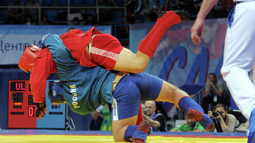Российский самбист Перепелюк завоевал золото ЕИ-2019 в категории до 82 кг