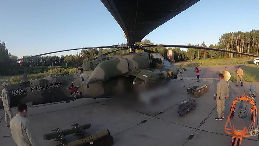 ВКС России получили два вертолёта Ми-28НМ