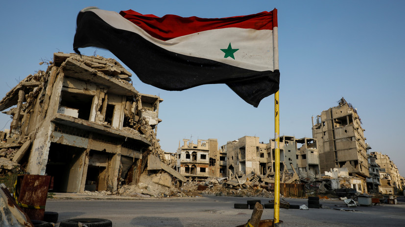 СМИ: При взрыве в Сирии один человек погиб и трое пострадали