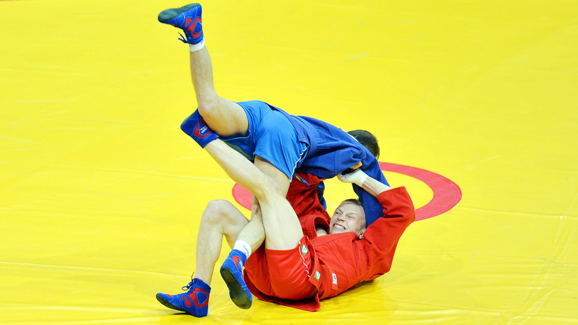 Самбисты Осипенко и Кубарков стали бронзовыми призёрами ЕИ-2019