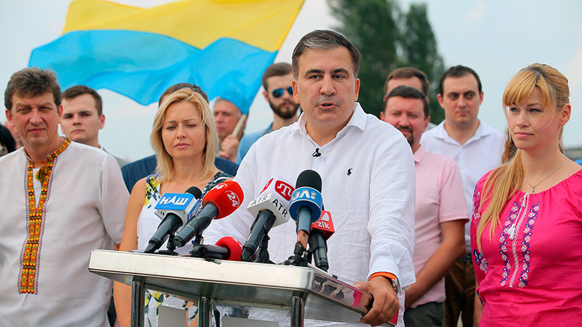 «Нет политического потенциала»: как Михаил Саакашвили собирается вернуться во власть на Украине