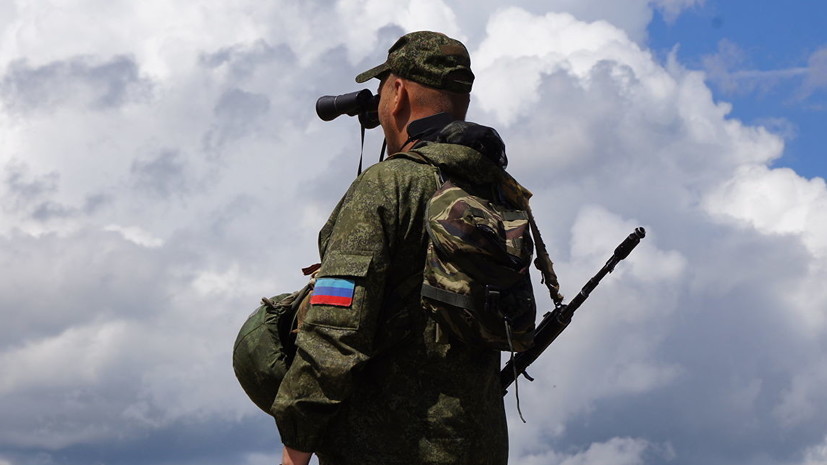 У Станицы Луганской в Донбассе началось разведение сил