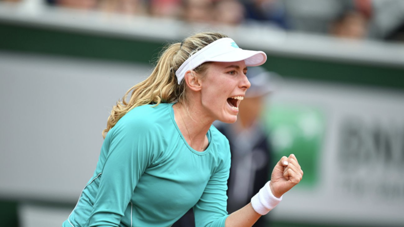 Александрова вышла в четвертьфинал турнира WTA в Истбурне