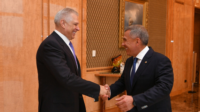 Президент Татарстана встретился с главой Россельхознадзора