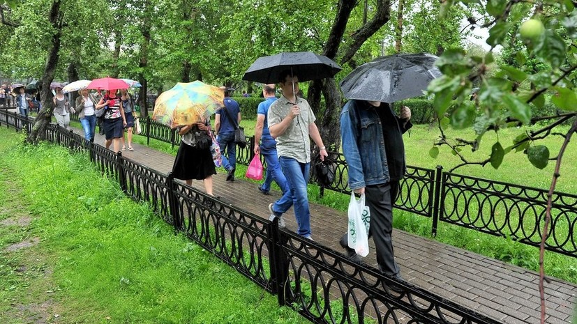 В Москве за двое суток выпало более 30% от месячной нормы осадков