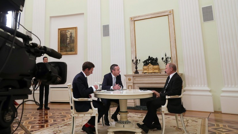 Журналист FT поделился впечатлениями от интервью с Путиным