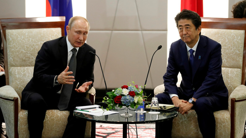 Путин и Абэ обсудили урегулирование ситуации на Корейском полуострове