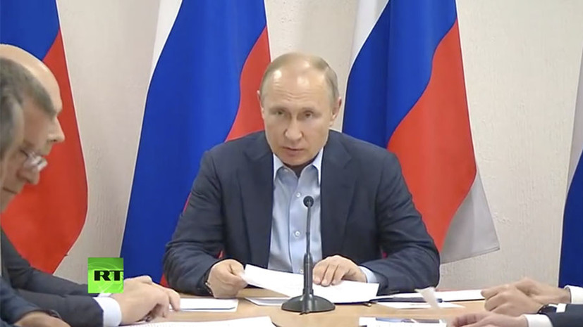 Путин дал поручения в связи с паводками в Иркутской области