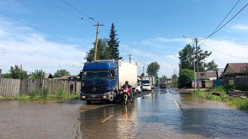 В подтопленных районах Иркутской области начали проверку из-за роста цен