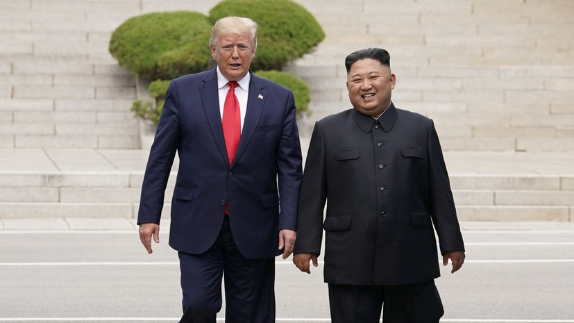 СМИ: Ким Чен Ын пригласил Трампа в КНДР