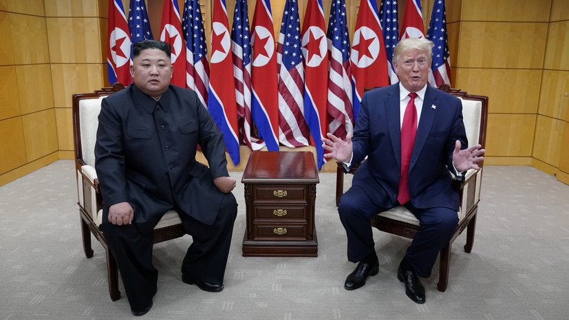 Трамп и Ким Чен Ын завершили переговоры
