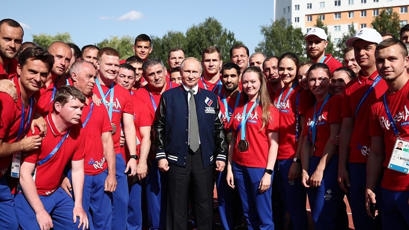 Путин остался доволен выступлением россиян на Европейских играх в Минске