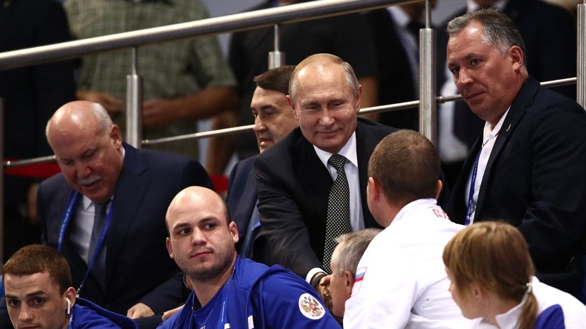Путин посетил закрытие Европейских игр в Минске