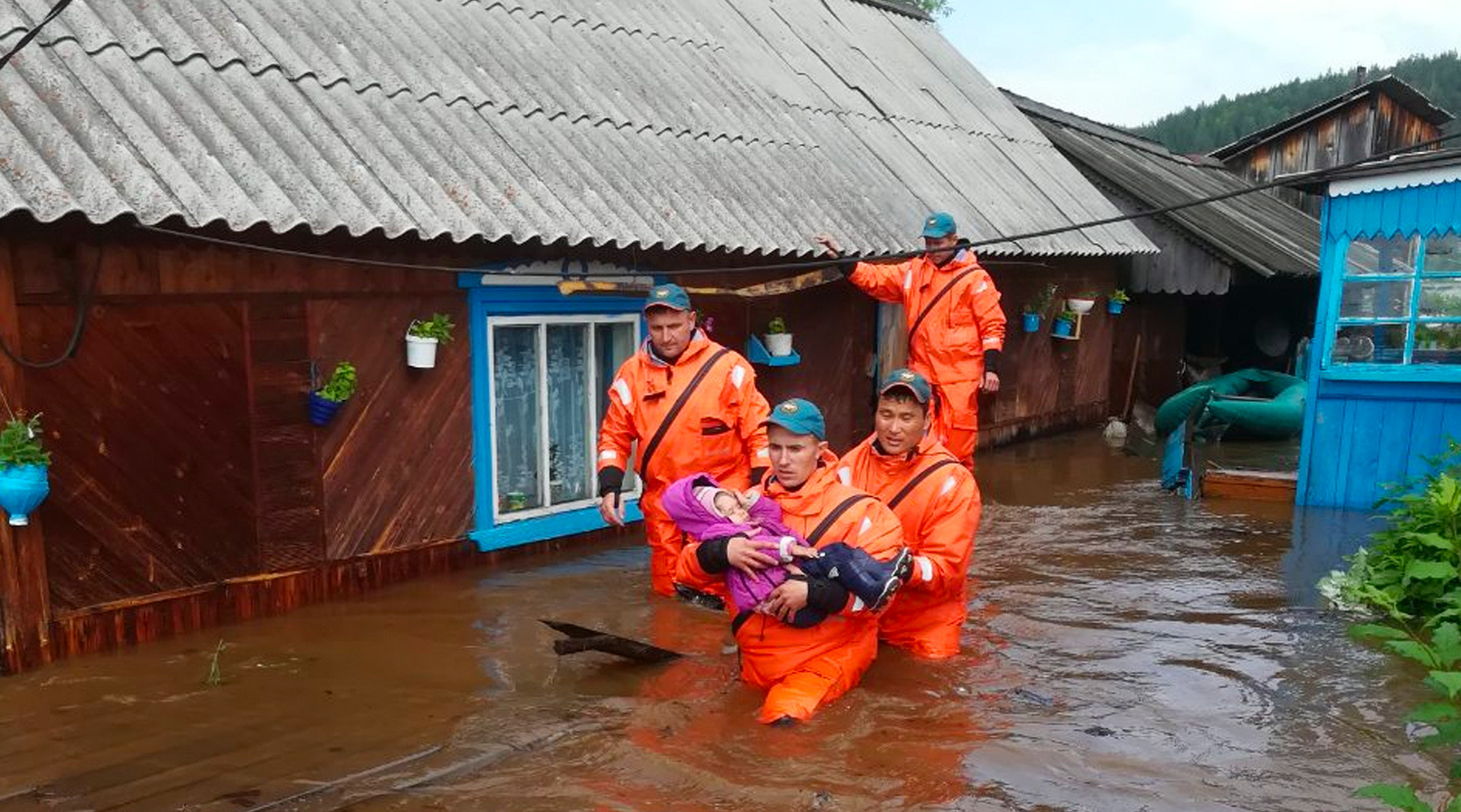 Наводнение фото для детей