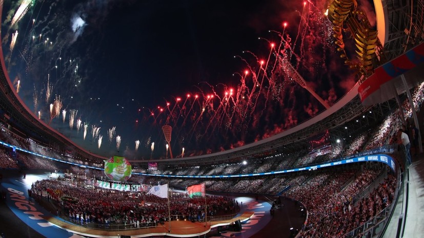 В Минске завершилась церемония закрытия вторых Европейских игр