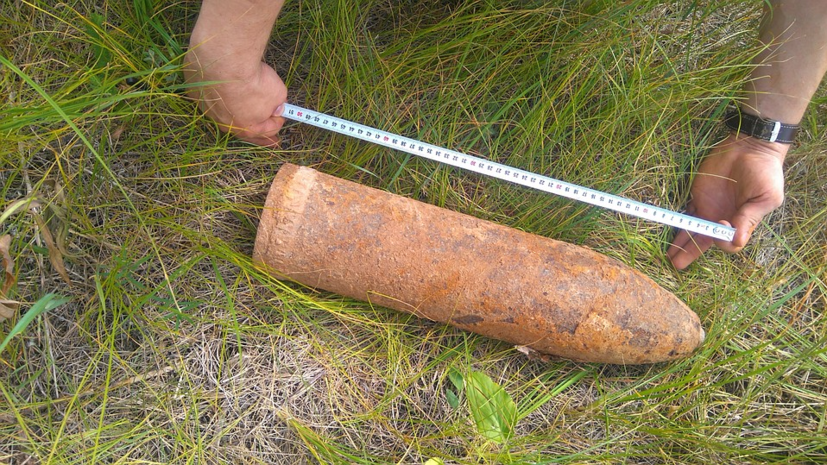 В Самарской области обезвредили снаряд времён Первой мировой войны