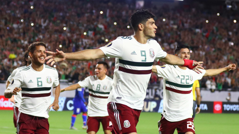 Сборная Мексики вышла в финал Золотого кубка КОНКАКАФ