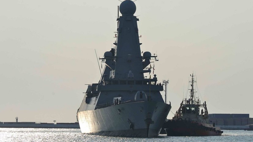 Российские военные следят за кораблями НАТО в Чёрном море
