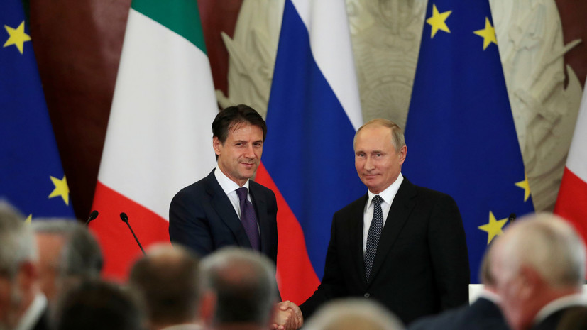 «Высокий уровень диалога»: какие темы будут обсуждаться в ходе визита Владимира Путина в Италию