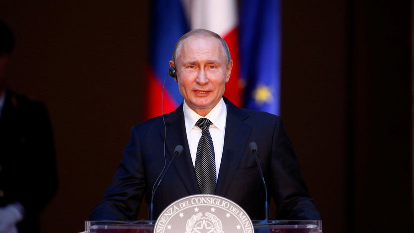 Путин посоветовал Гуаидо «вернуться на нашу грешную землю»
