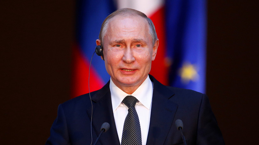 Путин надеется на содействие Италии в восстановлении отношений России и ЕС